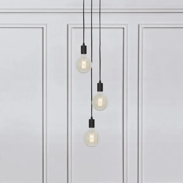 Markslöjd 106334 - Luster na lanku SKY 3xE27/60W/230V