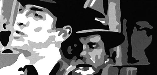 Ručne maľovaný POP Art obraz Rat Pack | rôzne rozmery