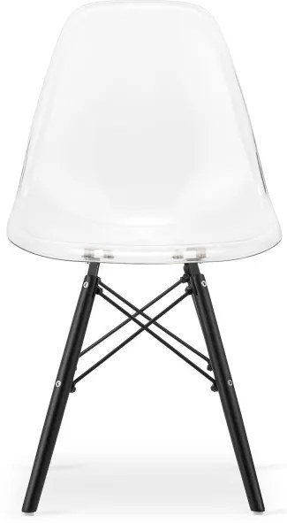 Set jedálenských stoličiek OSAKA priehľadné (4ks)