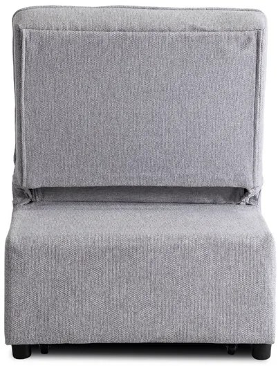 Kreslo EMILIO 67 cm, sivé