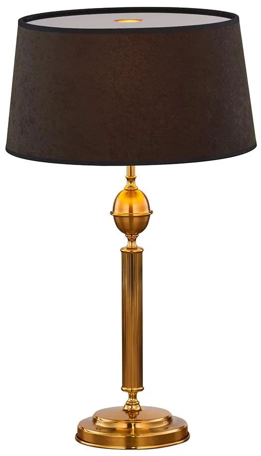 Jupiter Jupiter 1954 - Stolná lampa BATUMI 1xE27/40W/230V čierna/mosadz 10701954