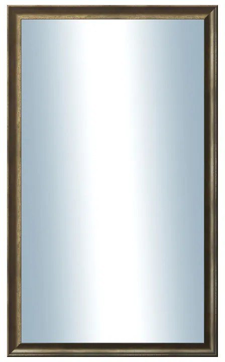 DANTIK - Zrkadlo v rámu, rozmer s rámom 60x100 cm z lišty Ferrosa bronzová (3143)