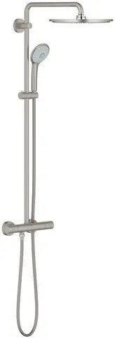 Grohe Euphoria System sprchový systém s termostatickou batériou supersteel 26075dc0 G26075DC0