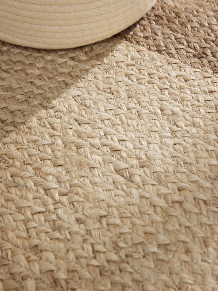 Hanse Home, Kusový koberec Looma 106224 Natur Ivory/Grey/Beige kruh, 120x120 (priemer) kruh, béžová, chodba / predsieň
