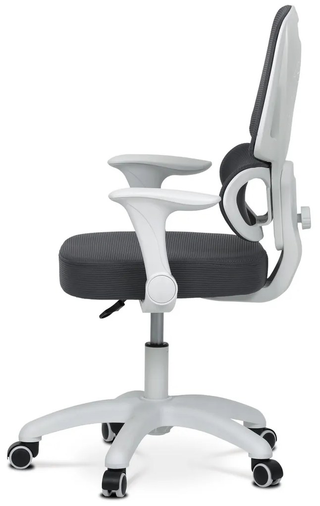 Autronic KA-K1063 GREY Kancelárska stolička, sivá