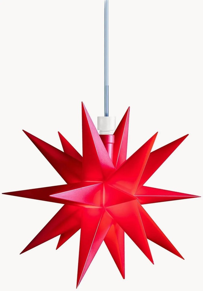 Vianočná závesná LED hviezda Mini