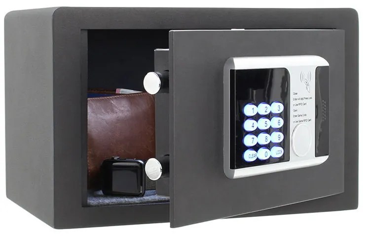 Nábytkový elektronický trezor RFID 1, 250 x 350 x 250 mm, RFID čip/karta