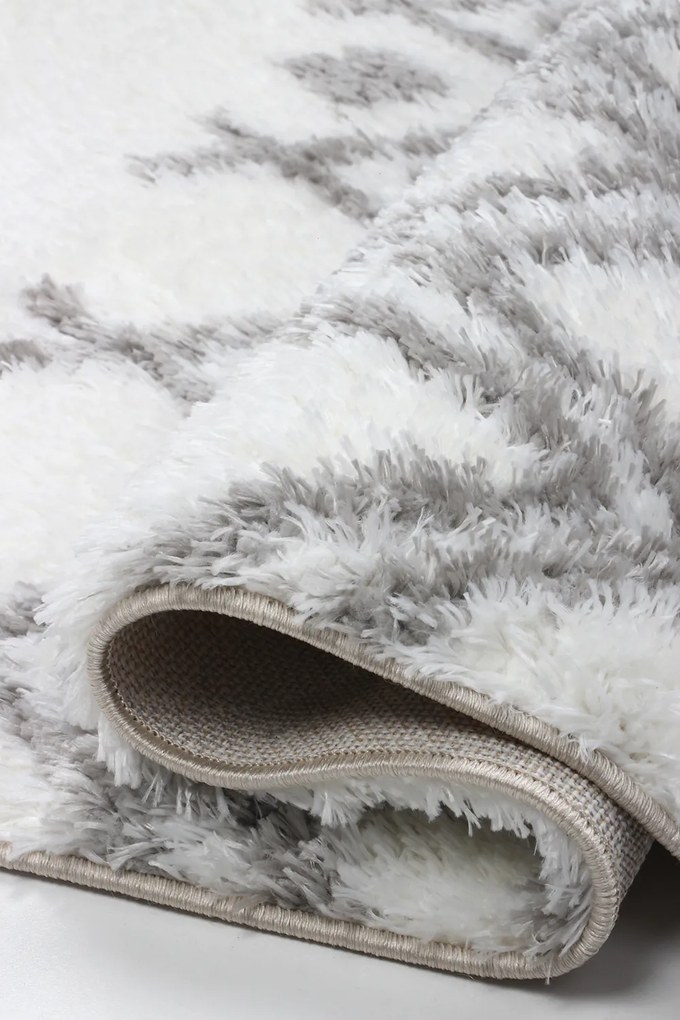 Koberec Boho 590 CREAM/D.GREY rozmery koberec: 160x220 cm