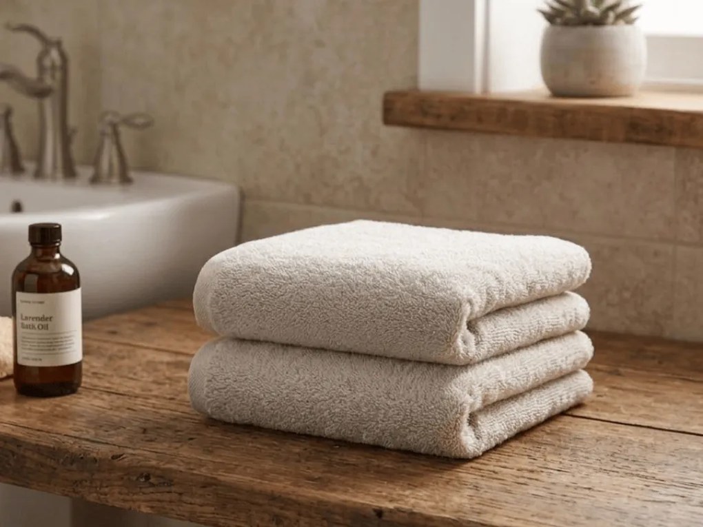 Uterák NORIELLE 50x90 cm béžový, 100% bavlna