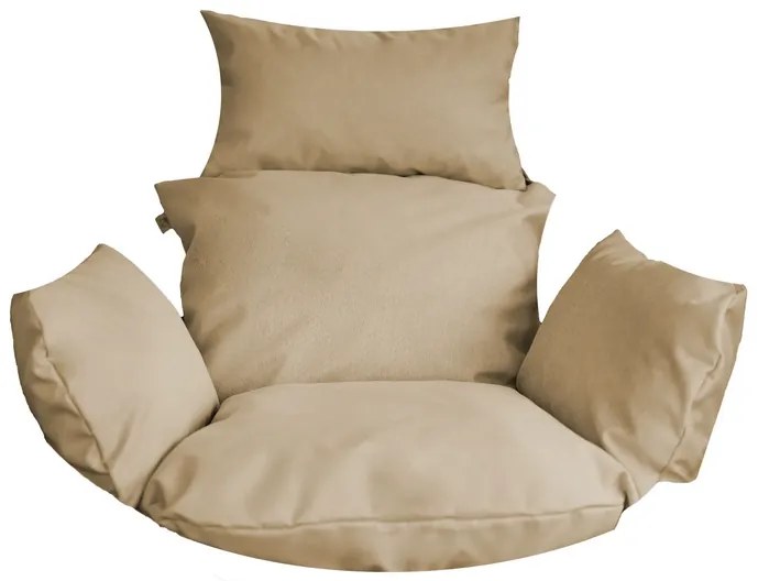 Vankúš na závesné hojdacie kreslo - béžový