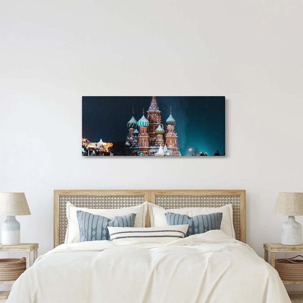 Obraz stavby v Rusku (120x50 cm)