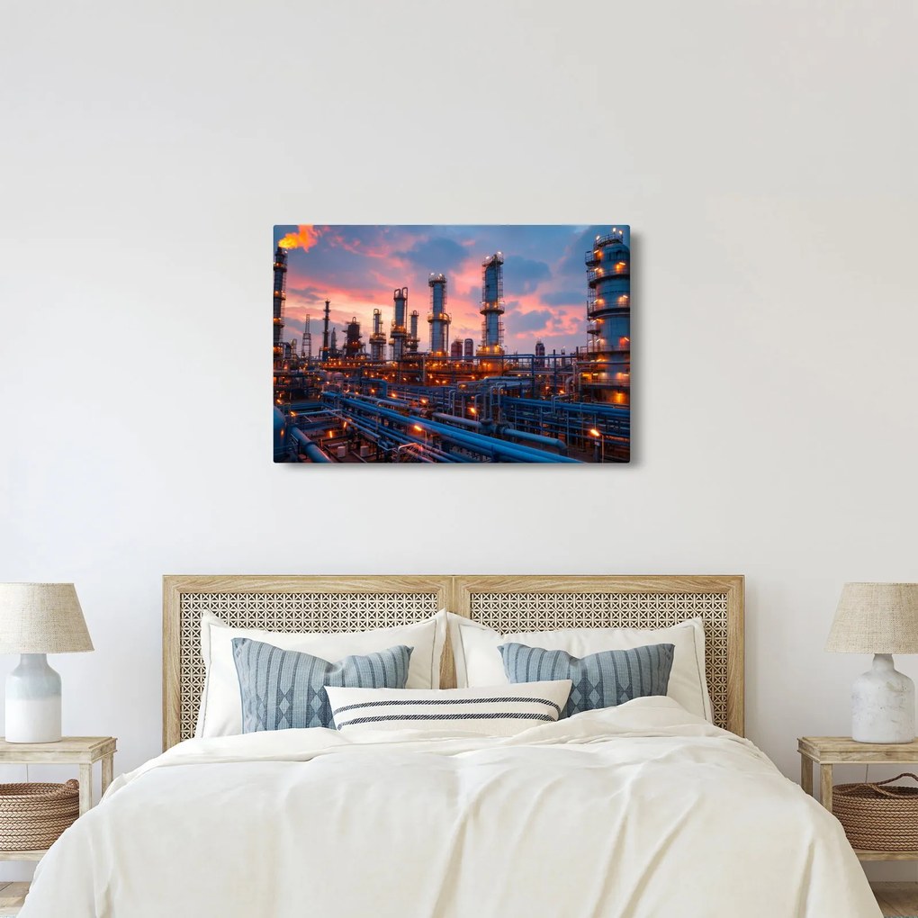 Obraz - Priemyselné preteky (90x60 cm)