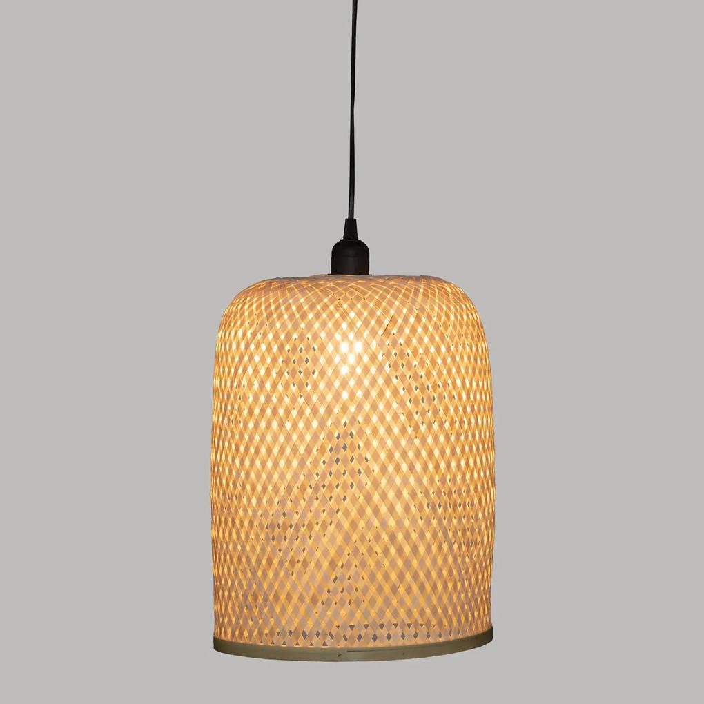 Bambusová závesná lampa ALI