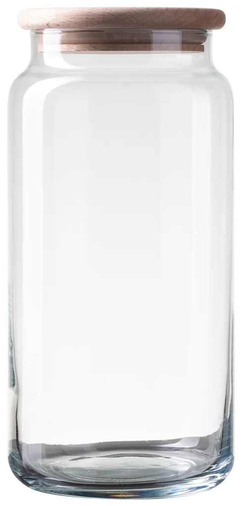 Sklenená nádoba s vekom 1,3 l -  Basic Kitchen - 593767