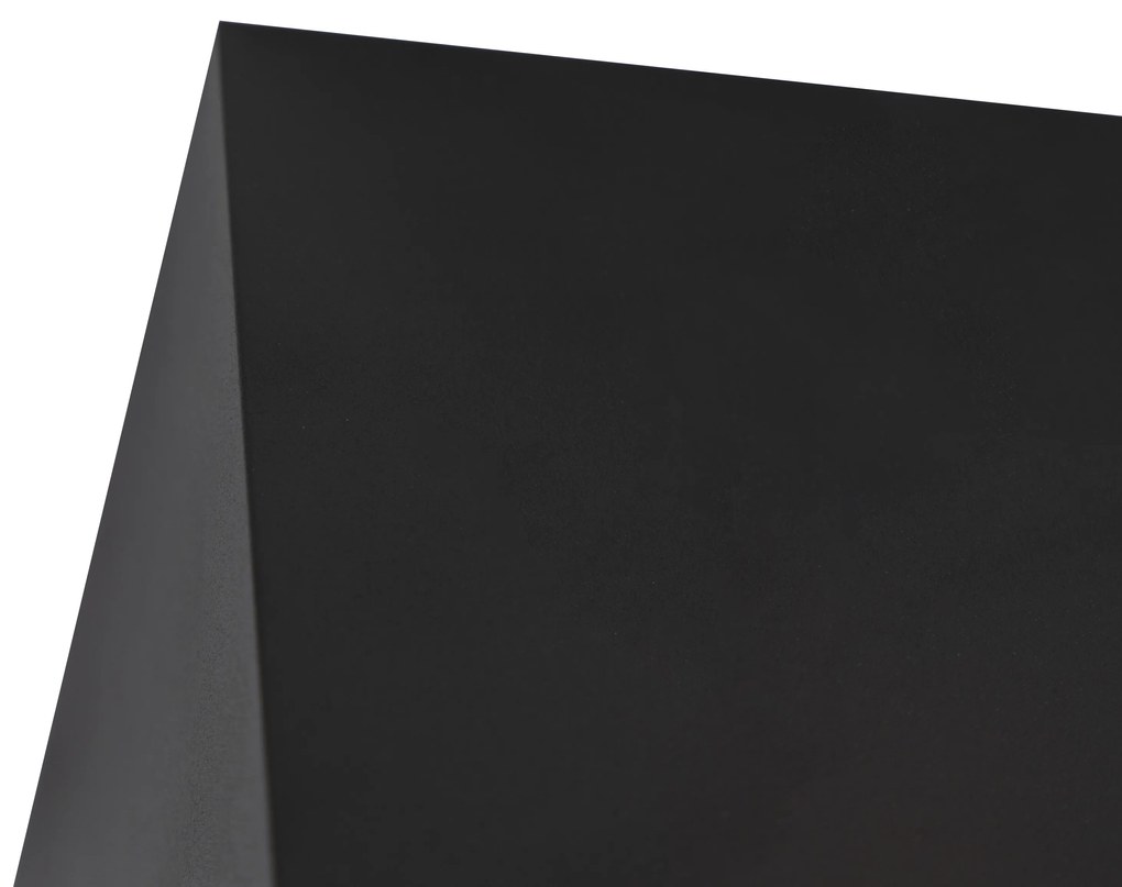 Dizajnové bodové svetlo čierne štvorcové - Box