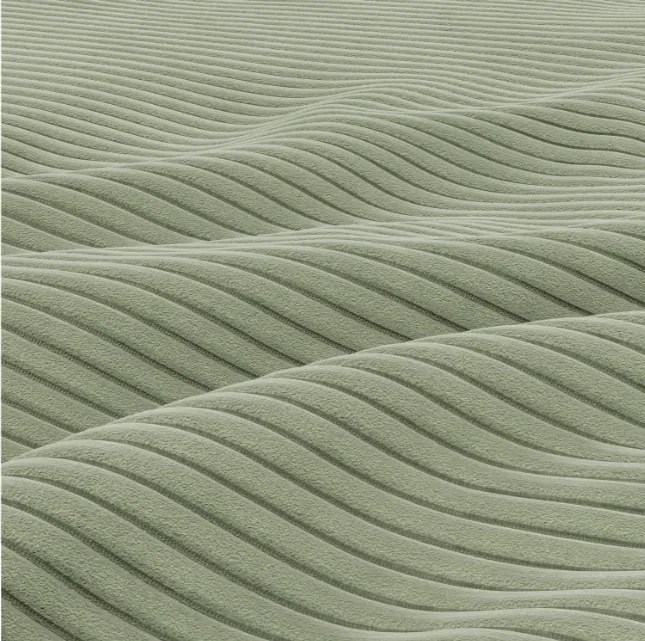 Rohová rozkladacia sedačka NOTO Poso 047 olivová