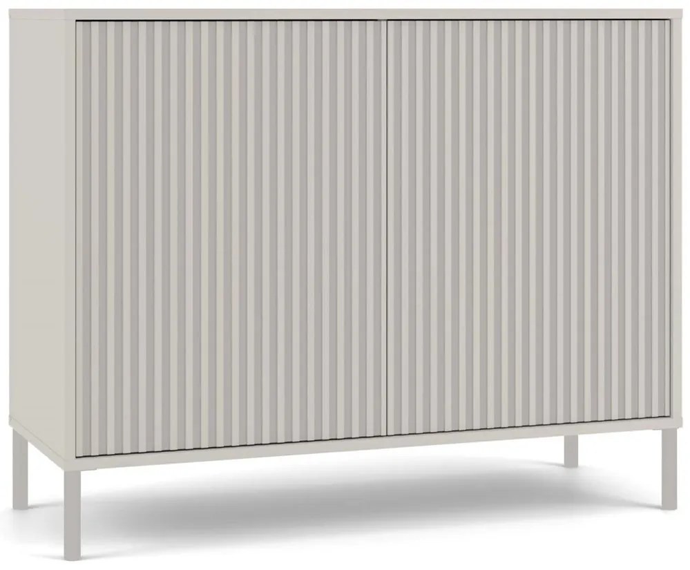 Komoda Kamaro 2D štíhla 103 cm kašmír