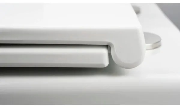 Deante CGRD6ZPW - Závesné WC s sedátkom SoftClose ROUND keramika/biela