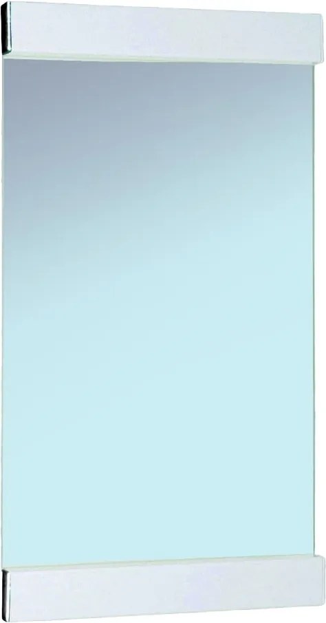 Nástenné zrkadlo Arron, 70 cm, biela