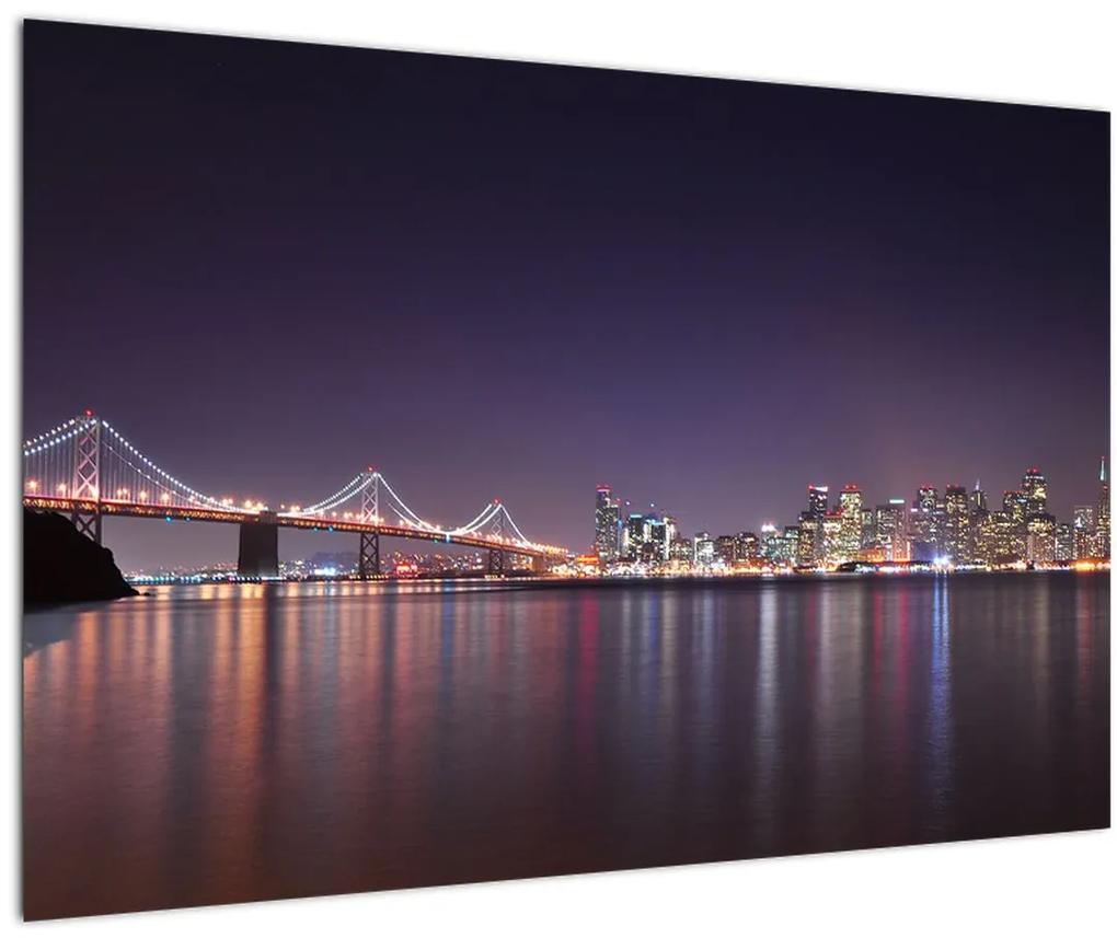 Obraz pohľadu na San Francisco, California (90x60 cm)