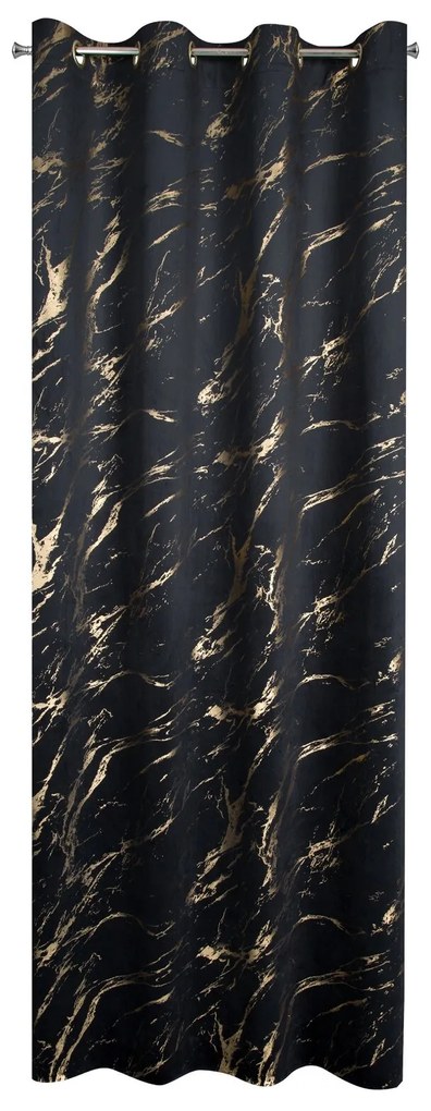 ZATEMŇOVACÍ ZÁVES NA KRÚŽKOCH MOLY 140X250 CM VZOROVANÁ