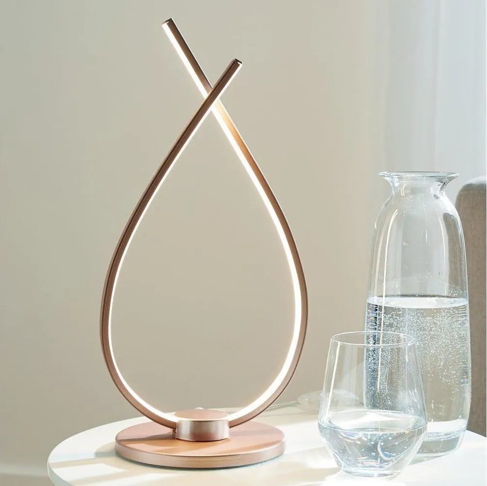 Eglo 97364 - LED stolná lampa PALOZZA LED/14W/230V