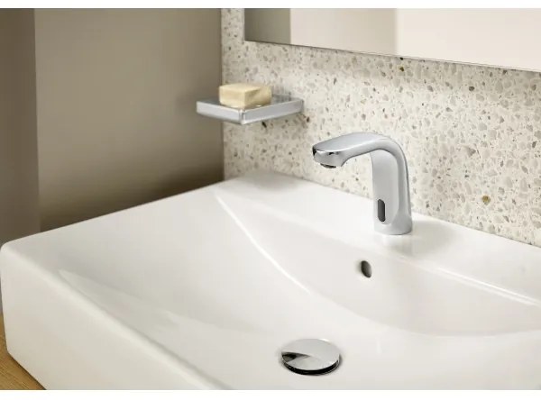 Roca A5A5309C00 - Bezdotyková umývadlová batéria L20 4xAA lesklý chróm