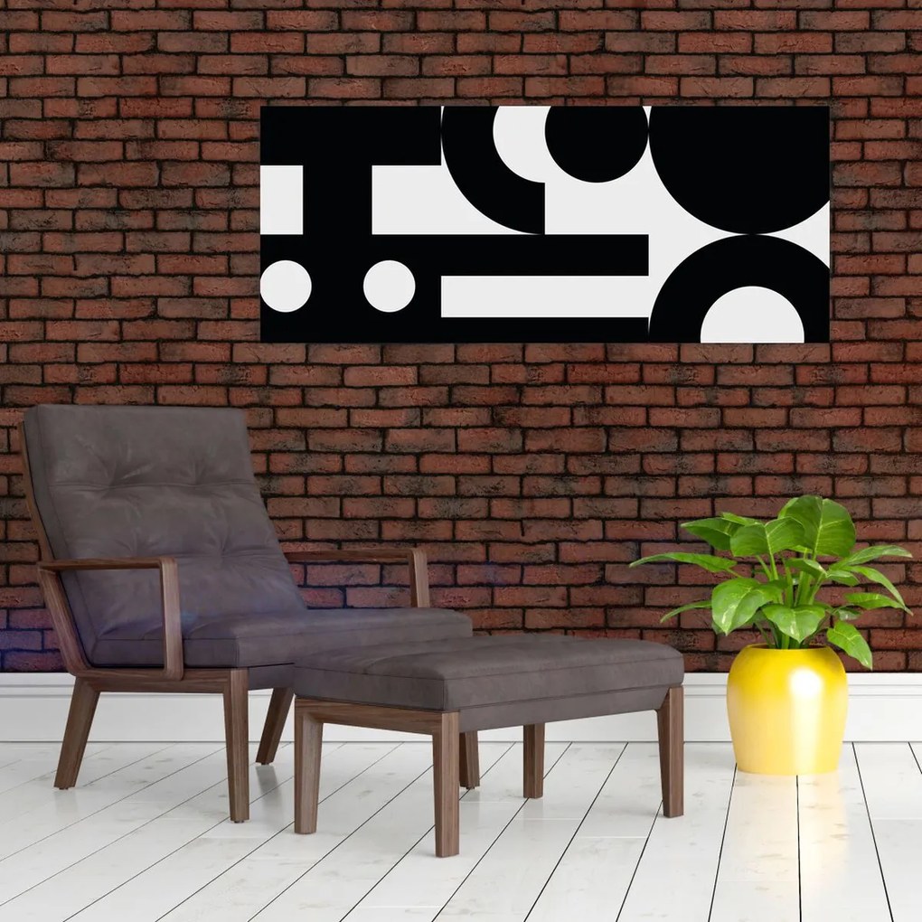 Obraz - Geometrická abstrakcia N⁰3 (120x50 cm)