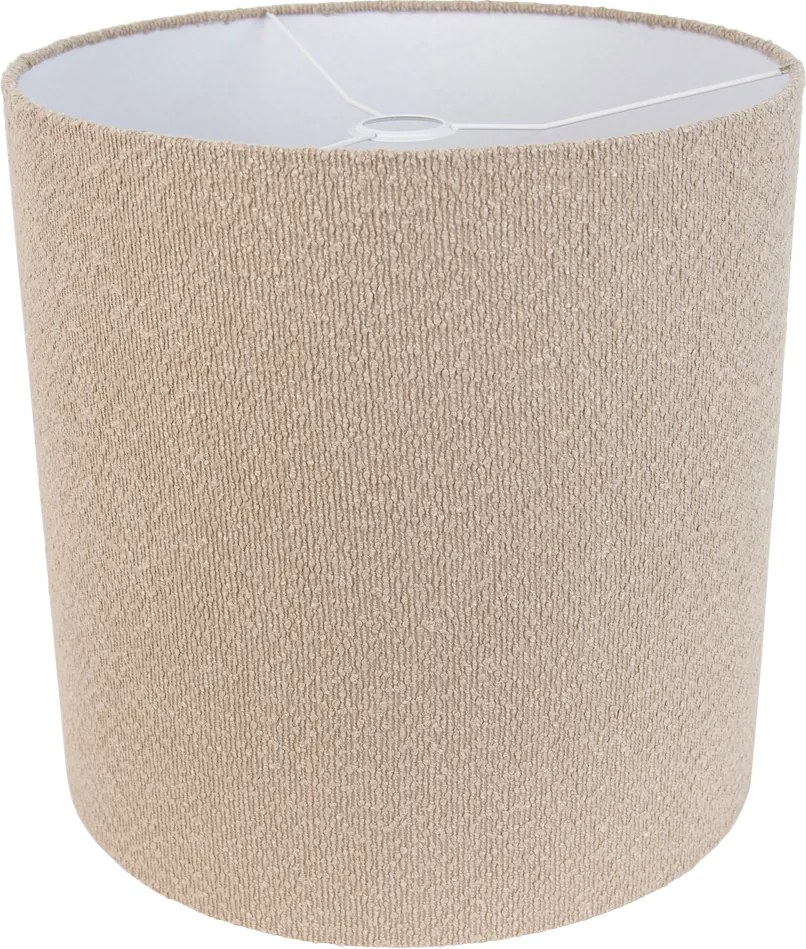 Látkové tienidlo béžové s látkou Teddy 40/40/40