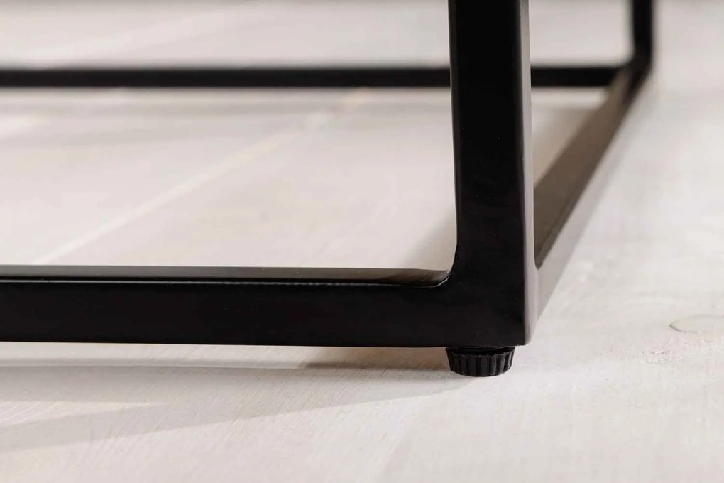 Dizajnový konferenčný stolík Haines 100 cm Sheesham