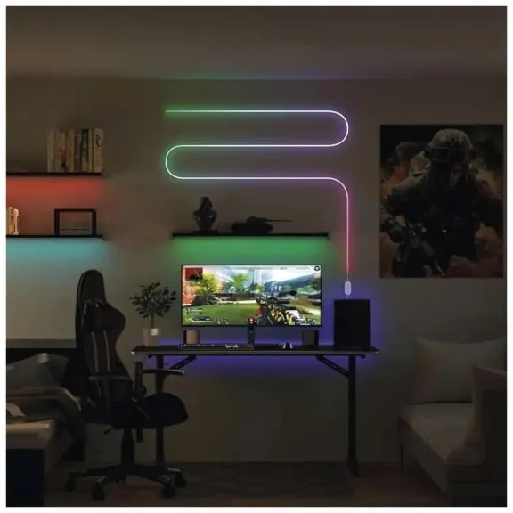 RGBIC LED Stmievateľný pásik GoSmart LED/24W/230V 3 m Wi-Fi Tuya