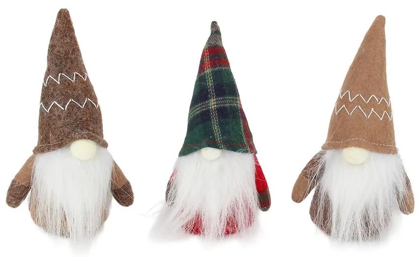 Škriatok 15 cm mix 48330