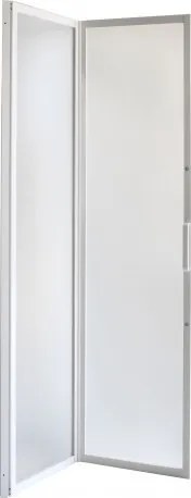 HOPA - Sprchové dveře DIANA - 100 cm, 185 cm, Univerzální, Hliník bílý, polystyrol (OLBSZ100)