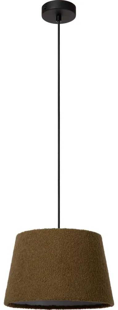 Lucide 10416/01/33 - Luster na lanku WOOLLY 1xE27/60W/230V zelená