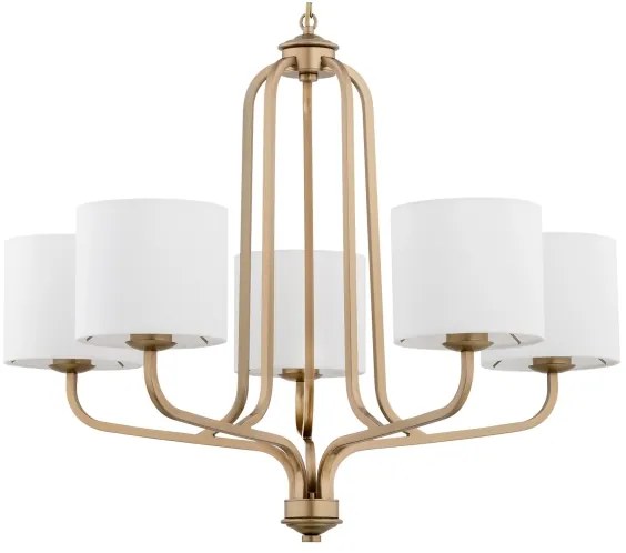 Argon 2172 - Luster na reťazi MARANELLO 5xE27/15W/230V