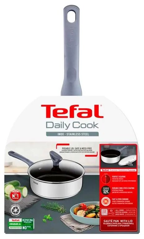 Hlboká panvica s pokrievkou Tefal Daily Cook G7303255 24 cm (použité)