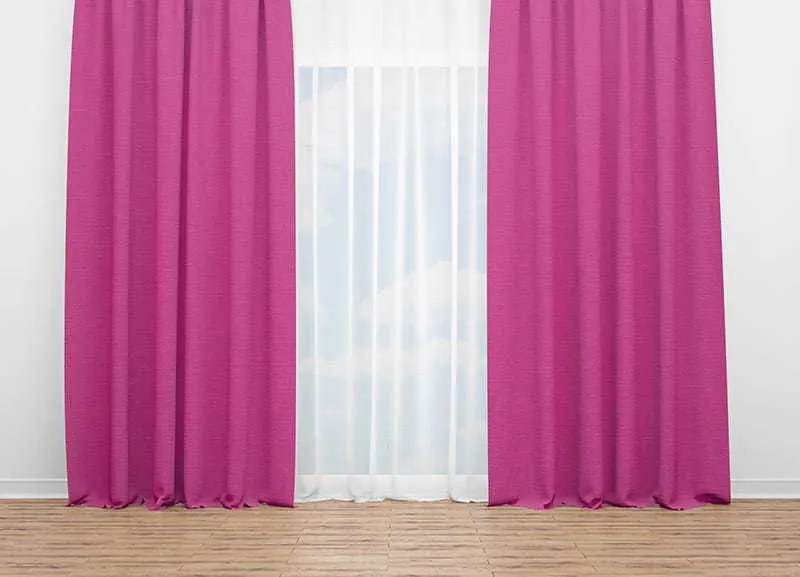 Zatemňovací záves DOLCE 140x250 cm - tmavo ružový