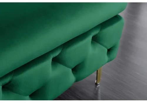 Taburetka 39611 Modern Barock Zamat Smaragdovozelená  - Komfort-nábytok