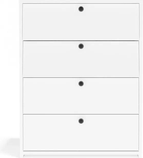 Botník LOKA 66 cm biely