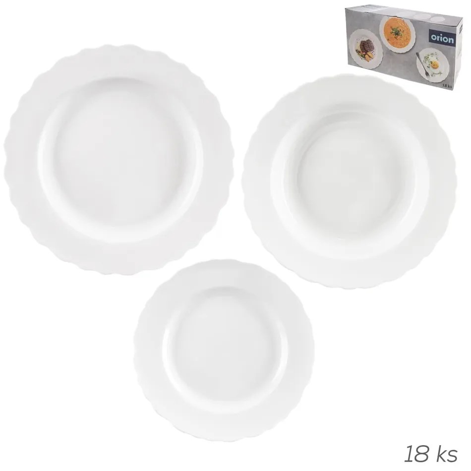 Porcelánová jedálenská súprava 18 ks Mona – Orion