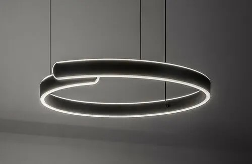 Rabalux 72114 závesný luster LED Silnora 35W, čierna