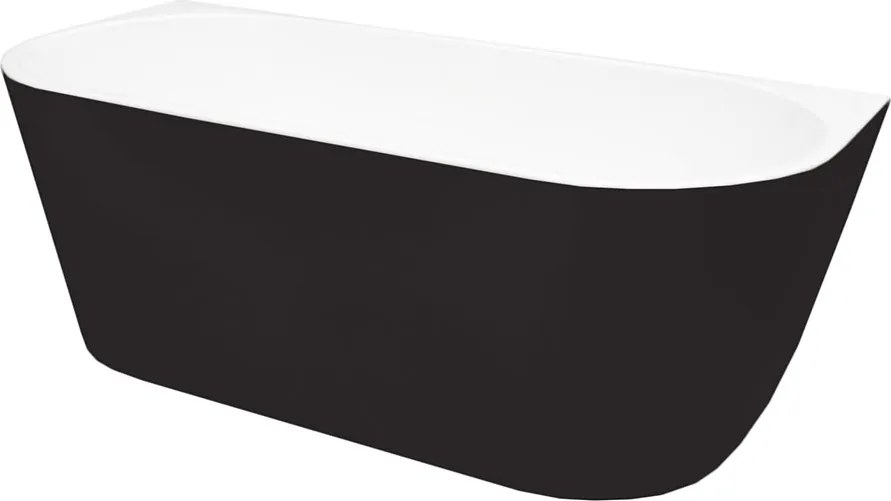 Besco Akrylátová voľne stojaca vaňa Vica NEW BW Matt CC/BP 150x80 (160x80, 170x80), bez prepadu BESCO-Typ výpuste: Alcaplast Click-Clack s horným čis…