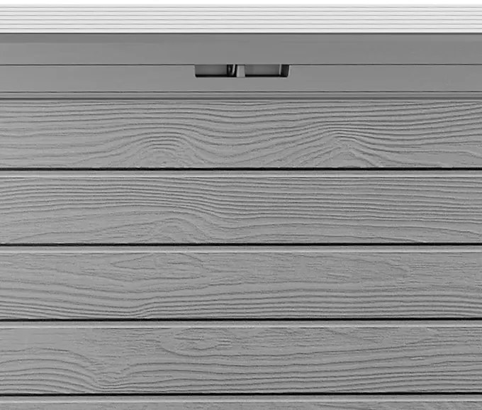 InternetovaZahrada Úložný box Woody 280 L - sivý