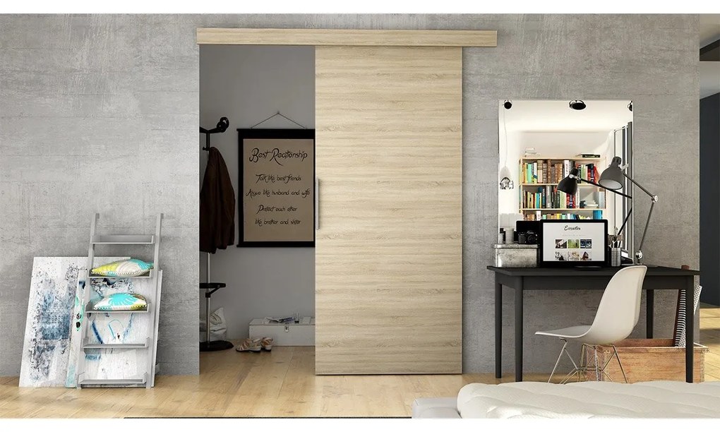 Posuvné dvere Melanie 80 I, Farby: choco