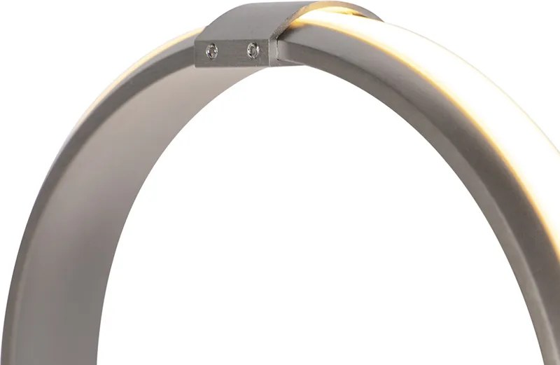 Dizajnové závesné svietidlo oceľ stmievateľné vrátane LED - Viola Due