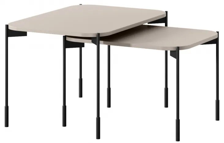 Konferenčný stolík Sonatia 70x50 cm - kašmírová