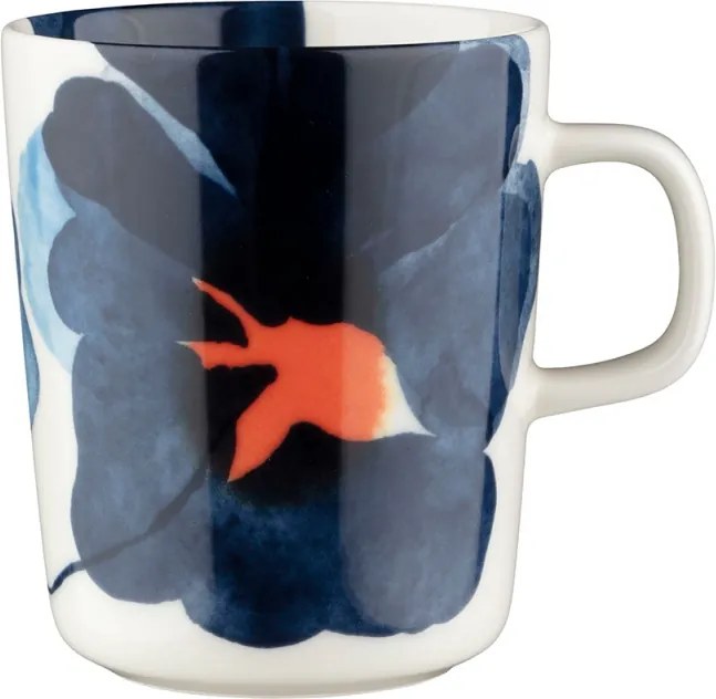 Hrnček Oiva Valssi 0,25l, modro-oranžový