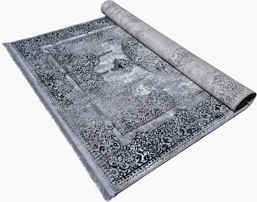 DC Koberec Exclusive 249 sivá čierna Rozmer: 200×290 cm