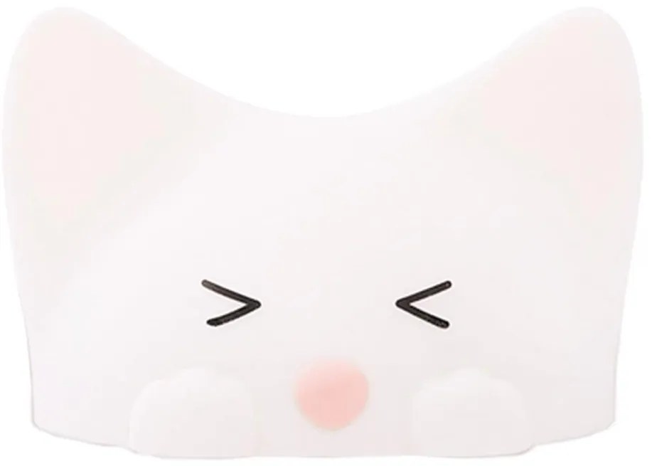 MegaLight - LED RGB Stmievateľná nabíjacia detská dotyková lampa CATTY CAT LED/5V