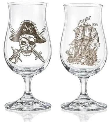 Crystalex BUCANEER poháre na rum 190 ml, 2 ks